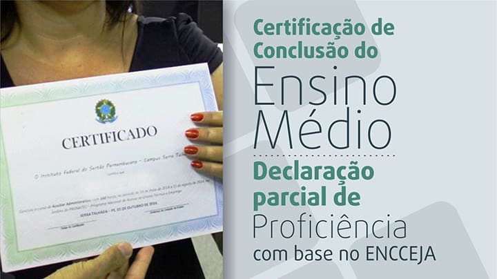 Certificado Encceja